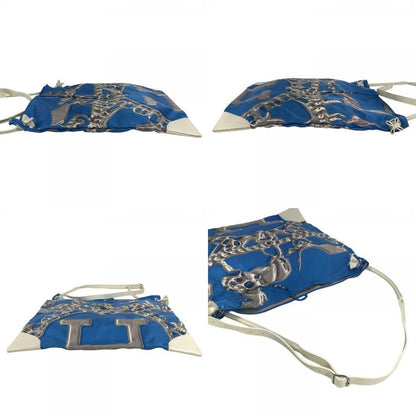 Hermes Shoulder Bag Silky City GM Silk White