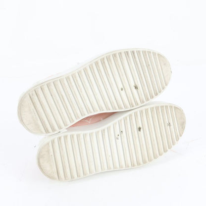 Louis Vuitton Monogram Time Out Line Leather Low Cut Sneakers Shoes 34