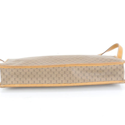 Gucci Old Micro GG Leather 2-Way Business Crossbody Shoulder Briefcase Tote