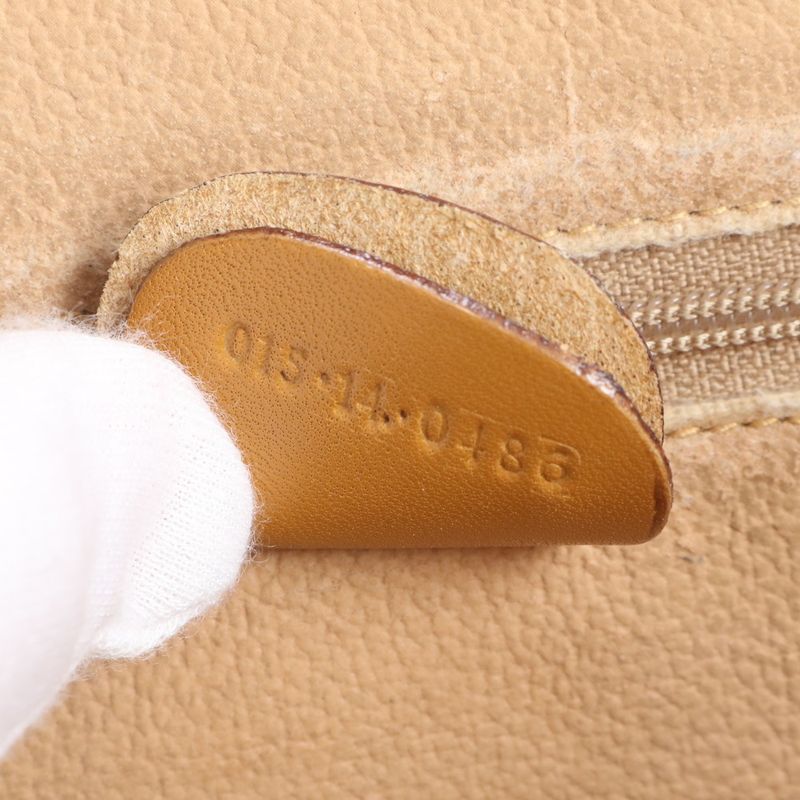 Gucci Old Micro GG Leather 2-Way Business Crossbody Shoulder Briefcase Tote