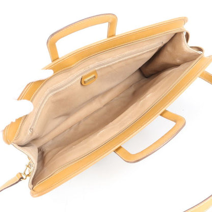 Gucci Old Micro GG Leather 2-Way Business Crossbody Shoulder Briefcase Tote