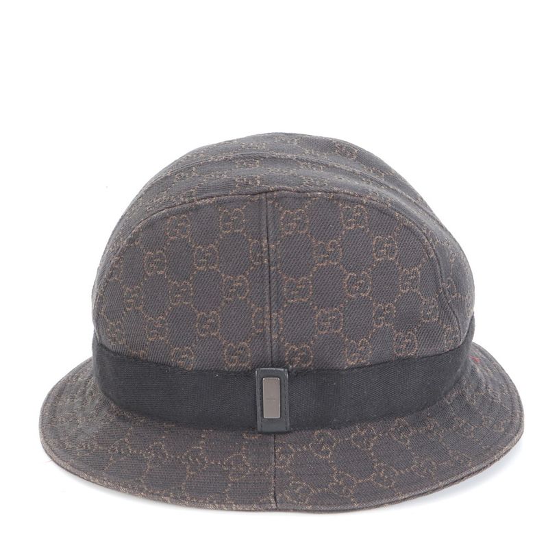 Gucci GG Canvas Bucket Hat Brown Ree