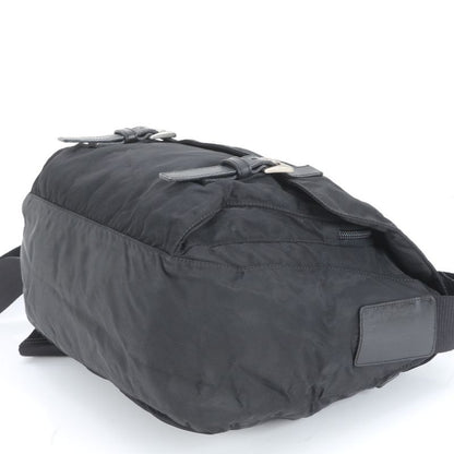 Prada Tessuto Nylon Triangle Logo Shoulder Bag Crossbody Messenger Black