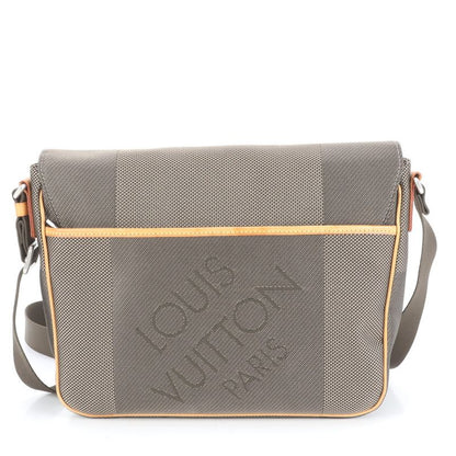 Louis Vuitton Damier Jean Petit Messager Tail Leather Shoulder Bag