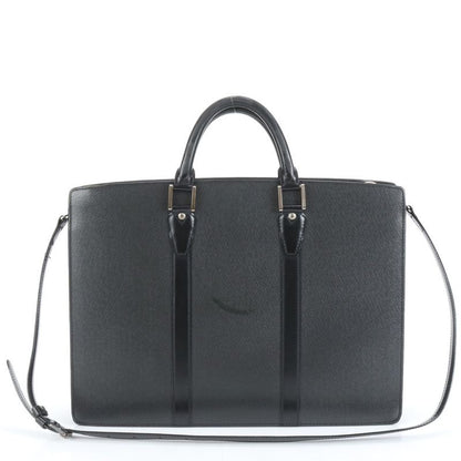 Louis Vuitton Taiga Porte Document Rosemary Leather 2-Way Business Bag