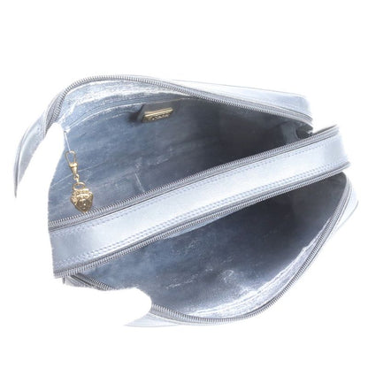 Gucci Vintage Micro GG 001 86 Leather Shoulder Bag Crossbody Navy