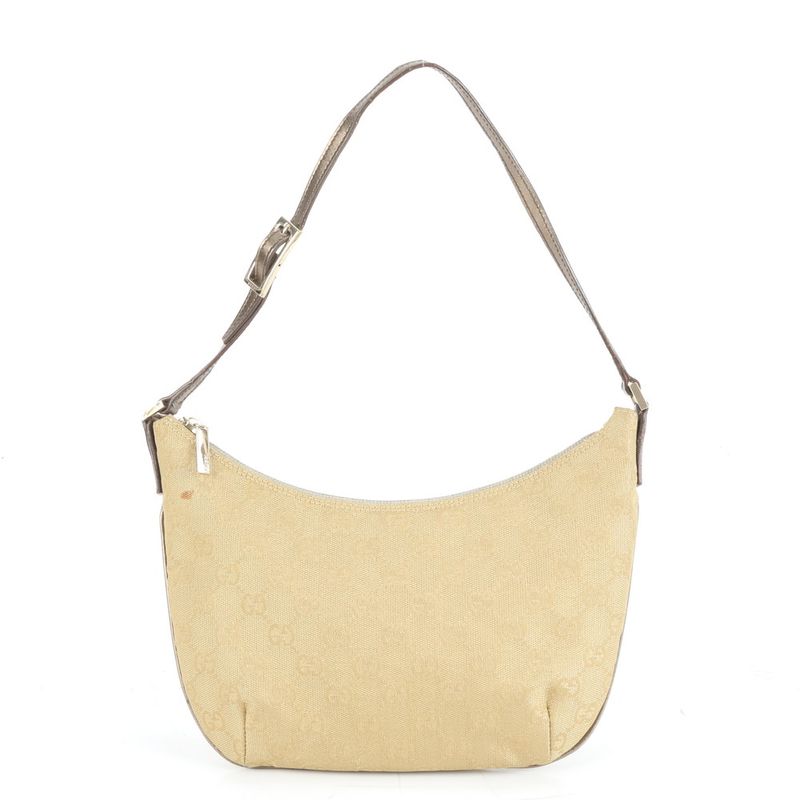 Gucci GG Canvas 005 Leather Shoulder Bag