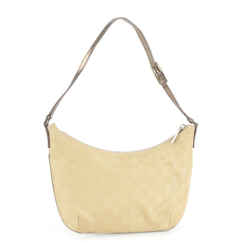 Gucci GG Canvas 005 Leather Shoulder Bag