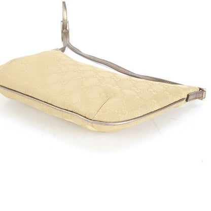 Gucci GG Canvas 005 Leather Shoulder Bag