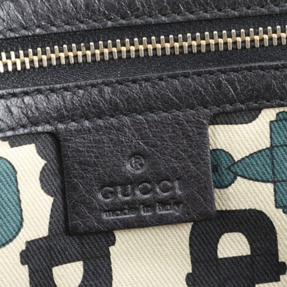 Guccissima Leather Tote Shoulder Business Commuting Black A4