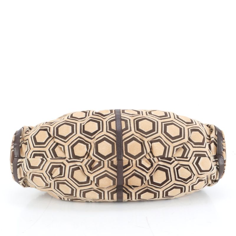 Bvlgari Calf Hair Leather Poly Large Tote