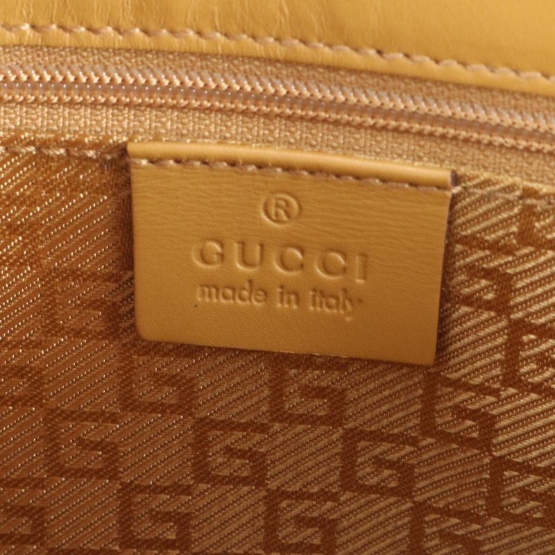 Gucci Jackie 002 Leather Shoulder Bag Hand Pink Mem