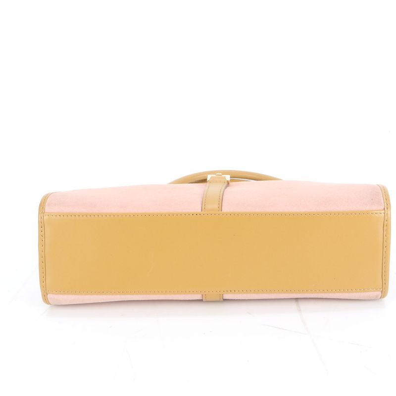 Gucci Jackie 002 Leather Shoulder Bag Hand Pink Mem