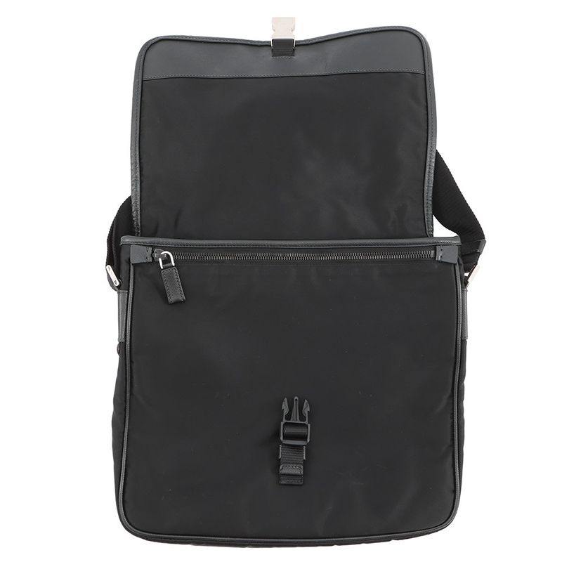 Prada Shoulder Bag Nylon Black