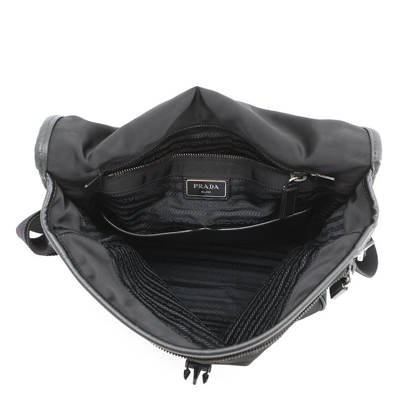 Prada Shoulder Bag Nylon Black