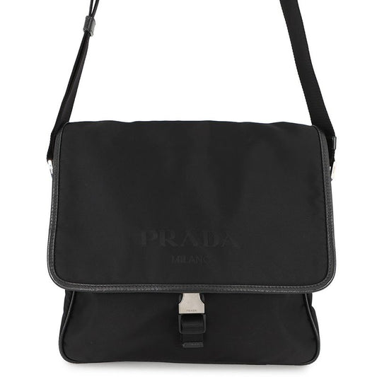 Prada Shoulder Bag Nylon Black