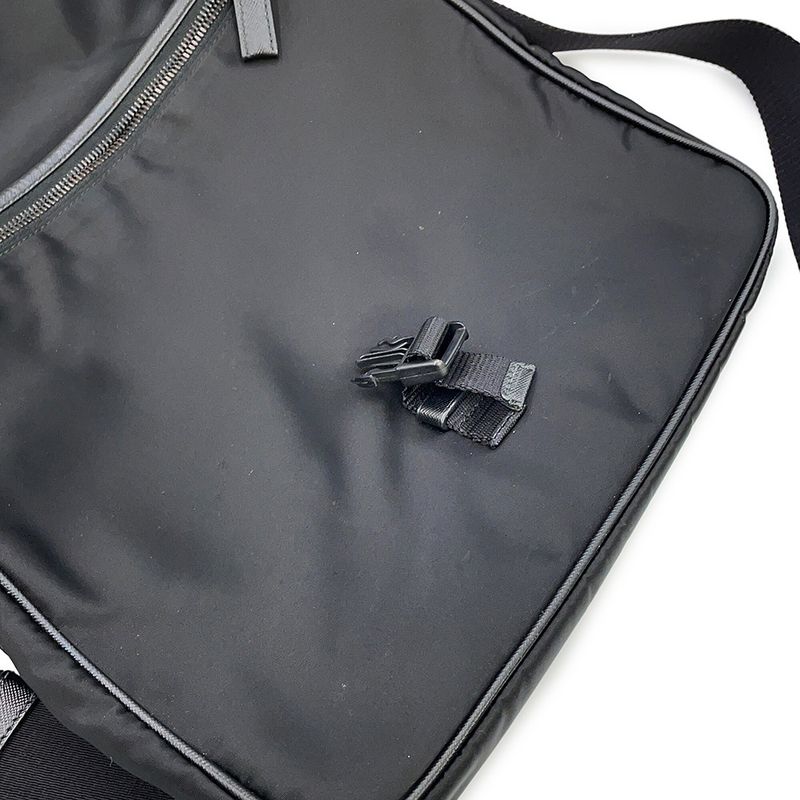 Prada Shoulder Bag Nylon Black