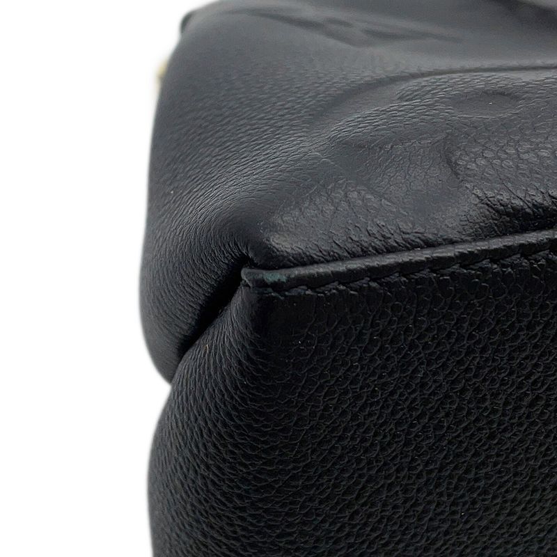 Louis Vuitton Handbag Monogram Empreinte Grand Palais MM 2-Way Noir Black