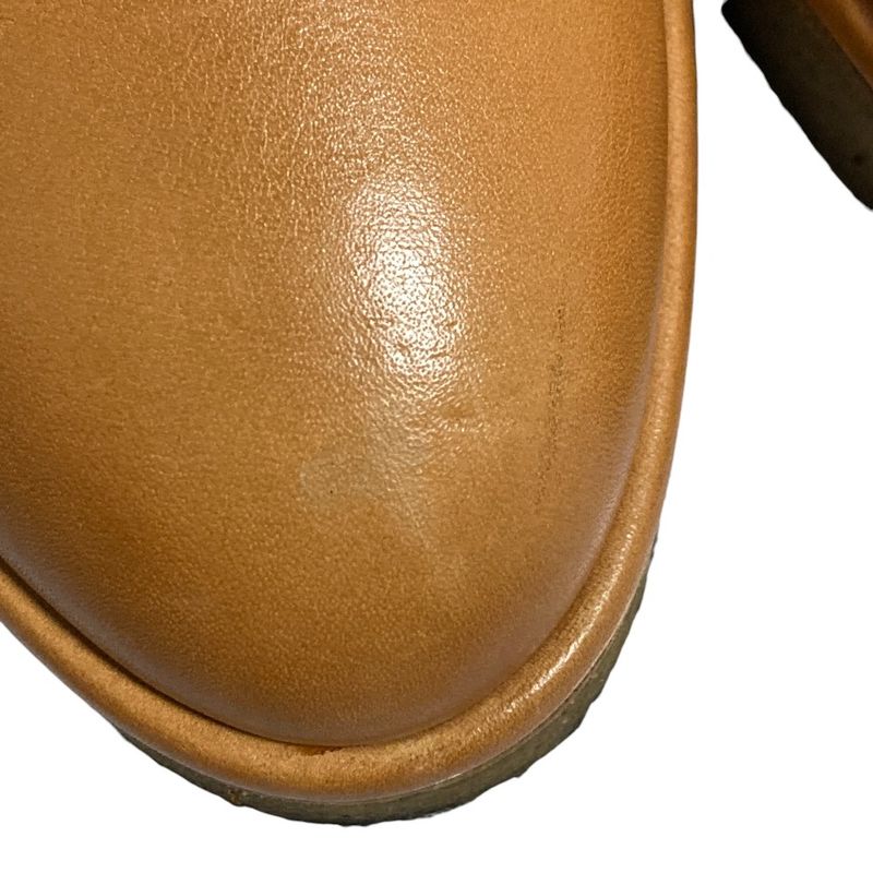 Celine Wedge Cles Side Zip Short Boots 38