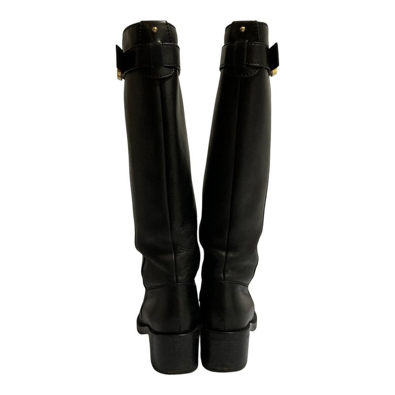 Gucci GG Marmont Calf Leather Long Boots Jogger 36.5