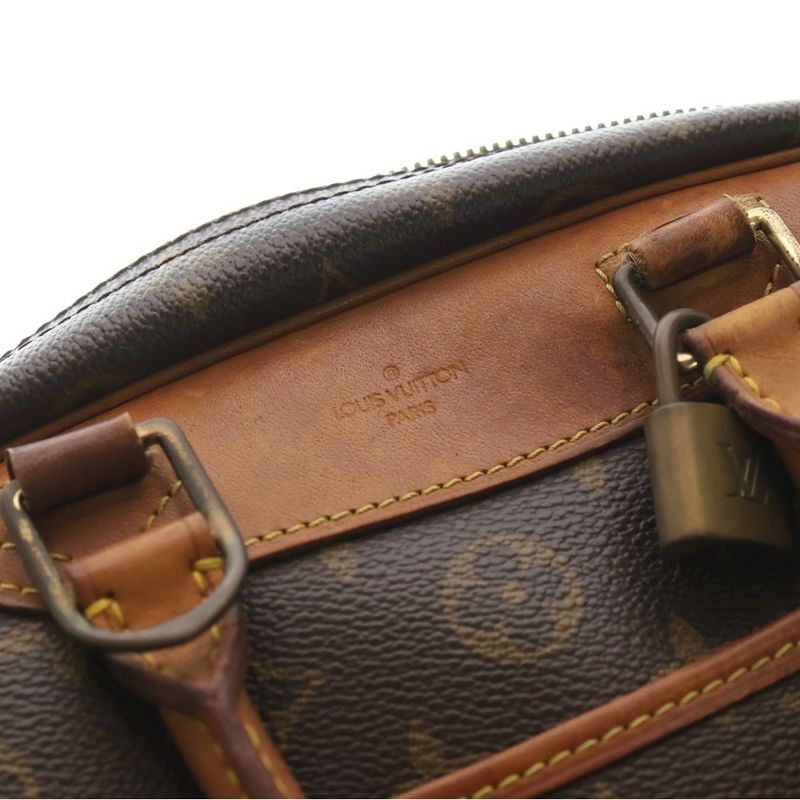 Louis Vuitton Monogram Trouville Brown Handbag