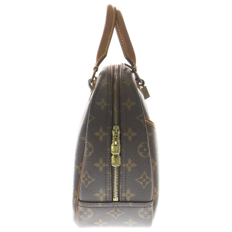 Louis Vuitton Monogram Trouville Brown Handbag
