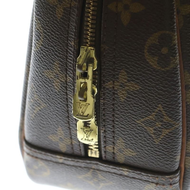 Louis Vuitton Monogram Trouville Brown Handbag