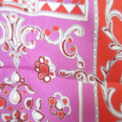 Hermes Coupe de Gala Carre 45 Silk Scarf Red