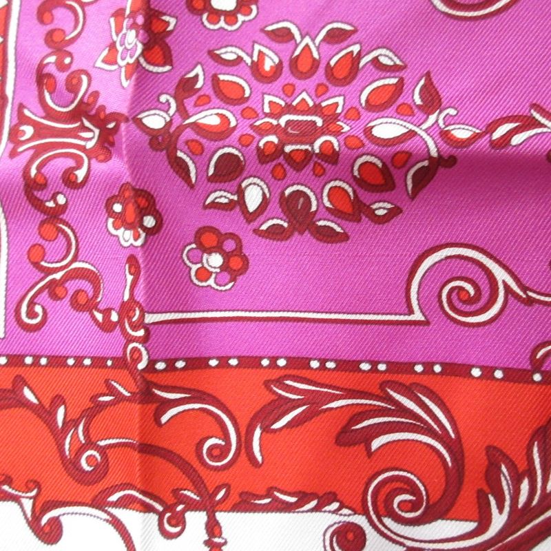 Hermes Coupe de Gala Carre 45 Silk Scarf Red