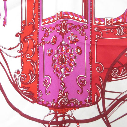 Hermes Coupe de Gala Carre 45 Silk Scarf Red