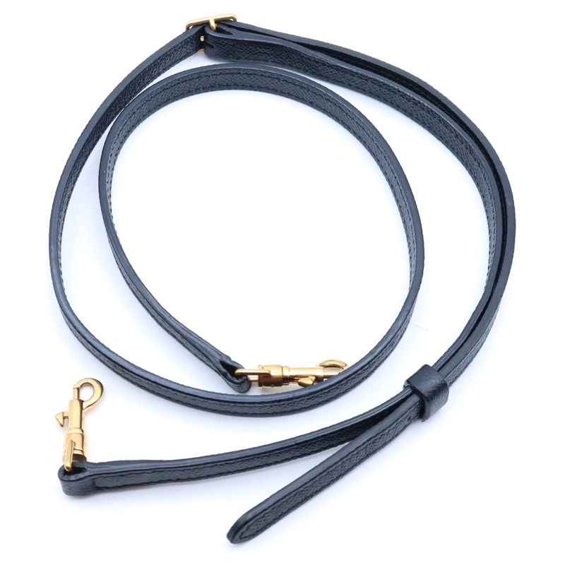 Celine Belt Bag Nano 2-Way Black Leather Gold