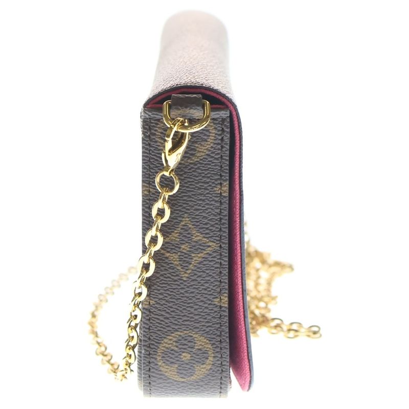 Louis Vuitton Monogram Vivienne Pochette Felicie Shoulder Bag Chain