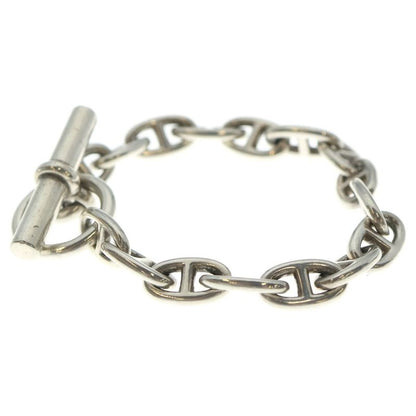 Hermes Vintage Chaine D'ancre PM 16 Frames Cursive Engraving Bracelet
