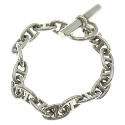 Hermes Vintage Chaine D'ancre PM 16 Frames Cursive Engraving Bracelet