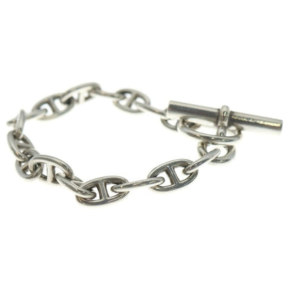 Hermes Vintage Chaine D'ancre PM 16 Frames Cursive Engraving Bracelet