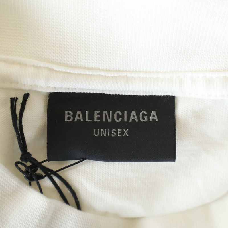 Balenciaga Over Champs Elysees T-Shirt Oversize Print