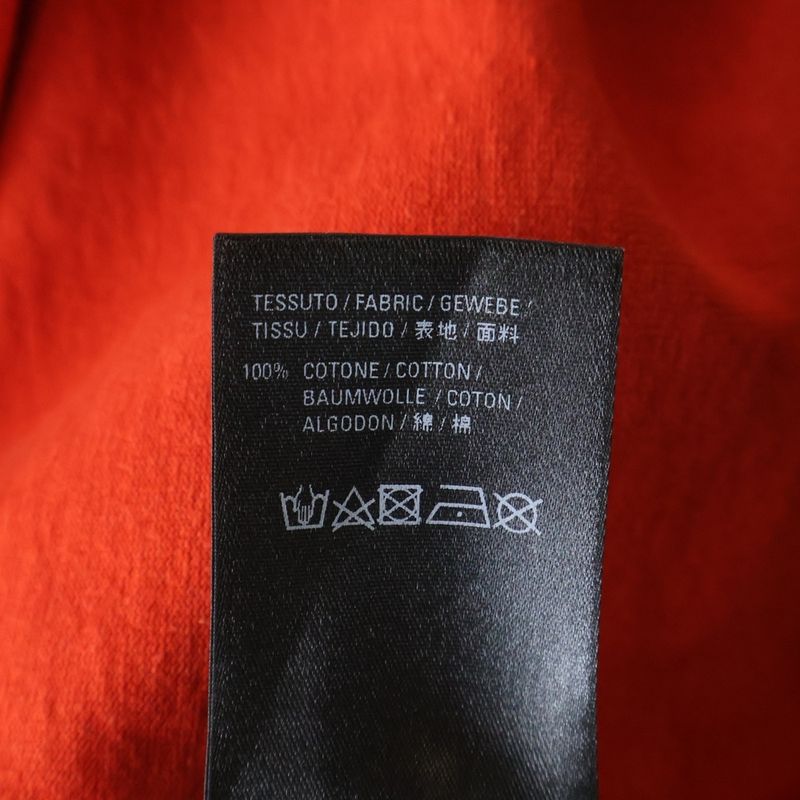 Balenciaga Destroyed One Point Logo Snake Weight Crew Neck Short Sleeve