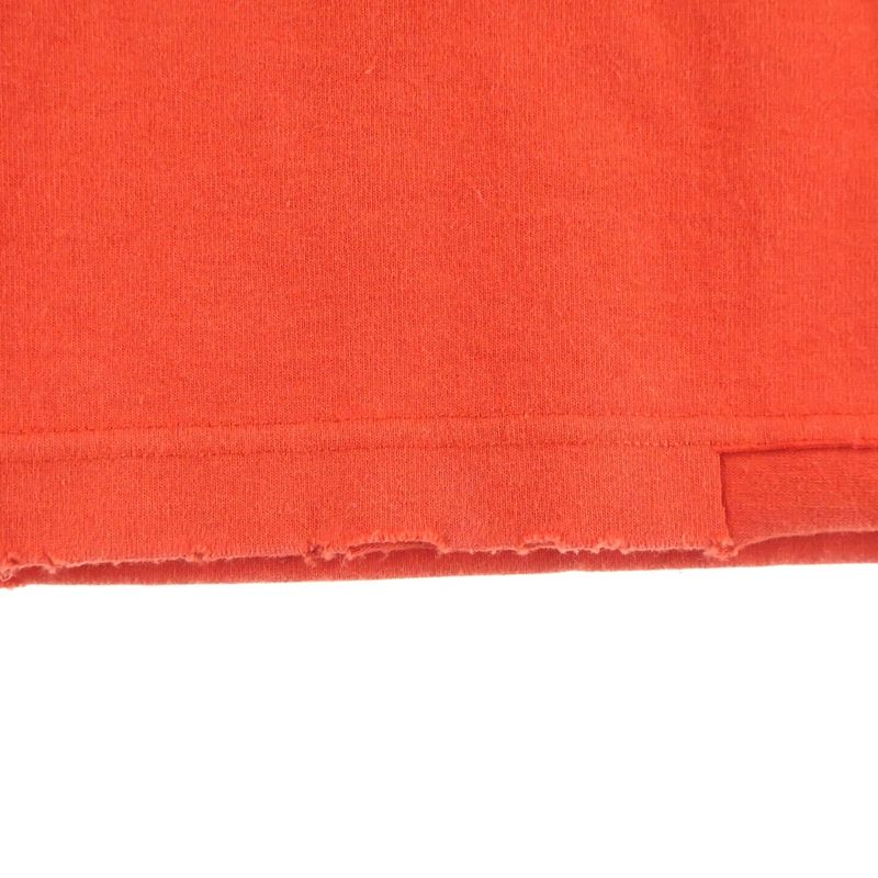 Balenciaga Destroyed One Point Logo Snake Weight Crew Neck Short Sleeve