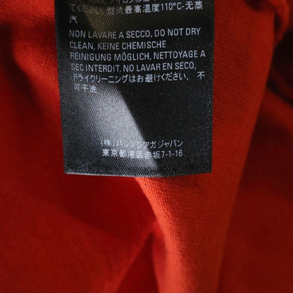 Balenciaga Destroyed One Point Logo Snake Weight Crew Neck Short Sleeve