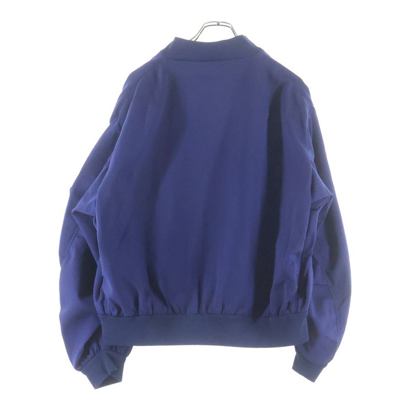Prada Bonded Bomber Jacket Navy