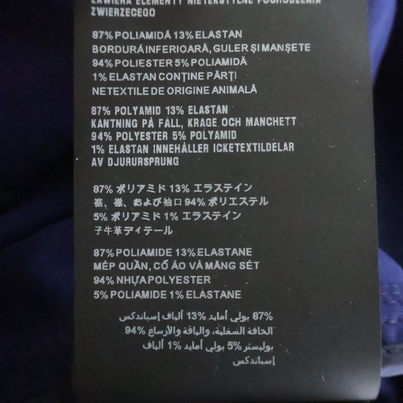Prada Bonded Bomber Jacket Navy