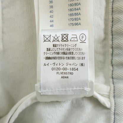 Louis Vuitton Light Blue Denim Jacket Monogram Brown