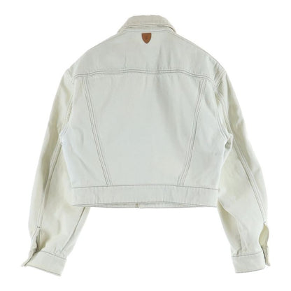 Louis Vuitton Light Blue Denim Jacket Monogram Brown