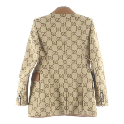 Gucci the Hacker Maxi GG Hourglass Jacket Beige