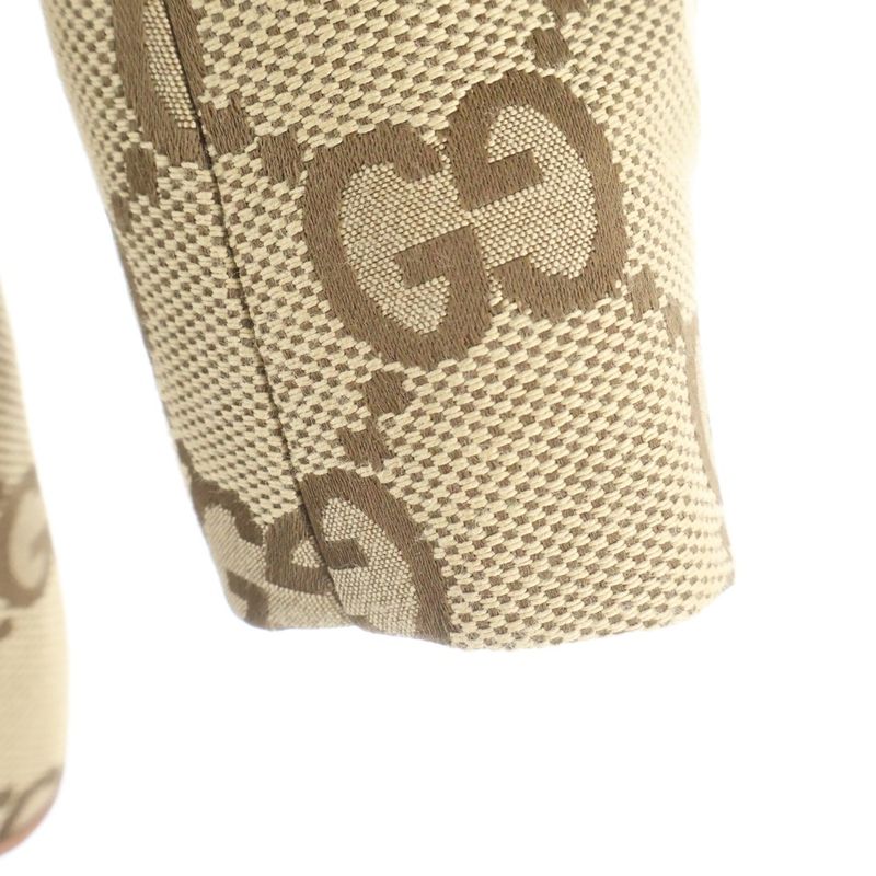Gucci the Hacker Maxi GG Hourglass Jacket Beige