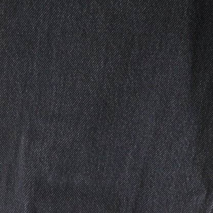 Balenciaga Sideline Design Multi Pocket Button Fly Denim Pants Black