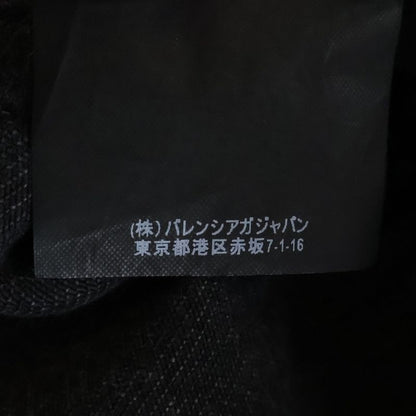Balenciaga Sideline Design Multi Pocket Button Fly Denim Pants Black