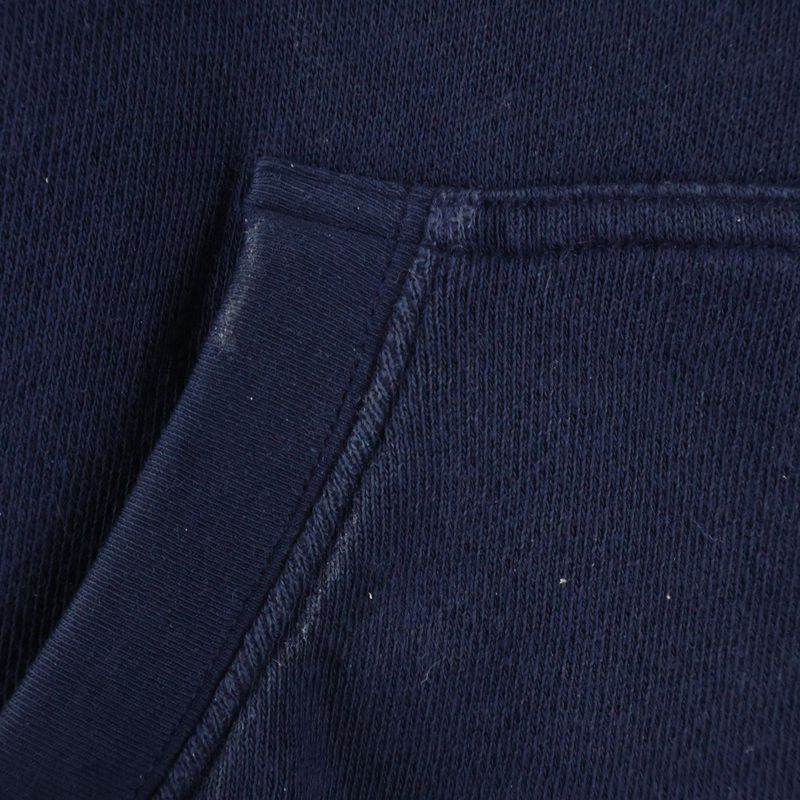 Loewe Anagram Embroidery Logo Sweatshirt Pullover Hoodie Navy