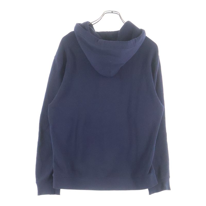 Loewe Anagram Embroidery Logo Sweatshirt Pullover Hoodie Navy
