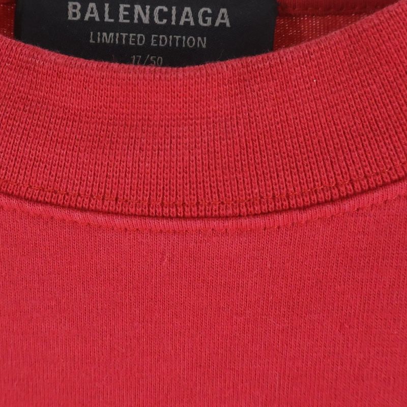 Balenciaga I Love Upcycled Long Sleeve T Shirt